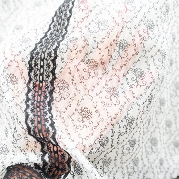 Free People Mesh See Through Top - Picture 5 of 6